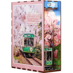 Tone-cheer BookNook Sakura's Travel DIY Modelbouw Knutselen