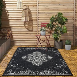 Rio Buitenkleed Indoor & Outdoor Zwart