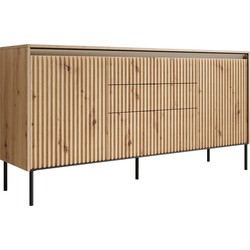 Meubella Dressoir Timoteo - Eiken - 166 cm