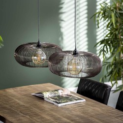 Hanglamp 2-Lichts - Metaal - Ø43cm - Lamp Disk Vorm