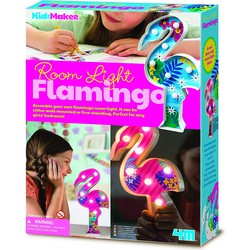 4M 4M KidzMaker: Nachtlamp Flamingo