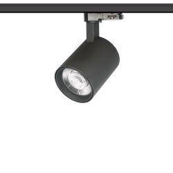 Railverlichting richtbaar wit of zwart LED 15W Citizen design 85mm Ø