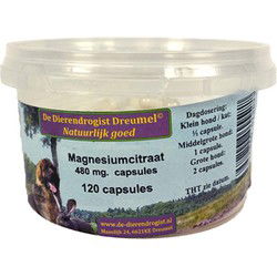 DIERENDROGIST MAGNESIUM CITRAAT CAPSULES 480MG 120 ST