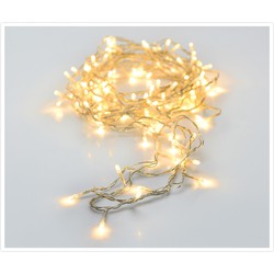 Kerstverlichting - 80 led lampjes - warm wit - 6 meter - lichtsnoer - Kerstverlichting kerstboom