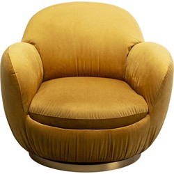 Draaibare Fauteuil Nube Yellow