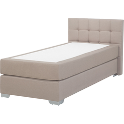 Beliani ADMIRAL - Boxspringbed-Beige-Polyester