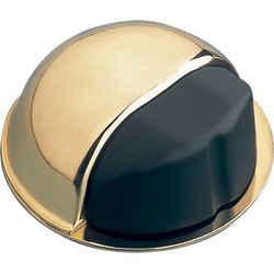 AMIG Deurstopper/deurbuffer - 1x - D50mm - zelfklevend - goud - Deurstoppers