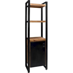 Benoa Bas 1 Door Bookshelf 55 cm