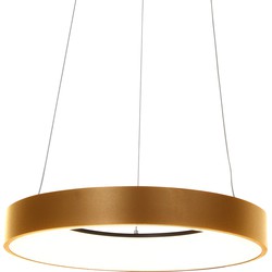 Steinhauer hanglamp Ringlede - goud - metaal - 48 cm - ingebouwde LED-module - 2695GO