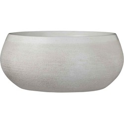 Mica Decorations douro ronde schaal gebroken wit maat in cm: 14 x 34