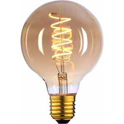 Dimbare E27 LED Lamp Gold krul - Spiraal