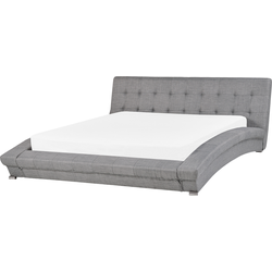 LILLE - Waterbed - Grijs  - 160 x 200 cm  - Polyester