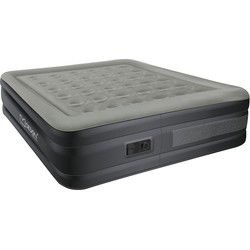 Luchtbed Luchtbed met ingebouwde luchtpomp voor 2 personen 203x157x47 cm Grijs ML design