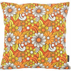 Sierkussen Retro Nola Flowers | 45 x 45 cm | Katoen/Polyester