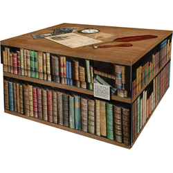 Dutch Design Brand Opbergdoos met Deksel - Doos in Karton - Geschenkdoos - 39x31x21cm - Books - 1 Stuk