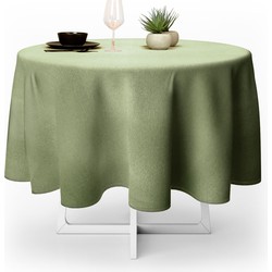 Unique Living - Tafelkleed Levi - 170cm Ø - Tea Green