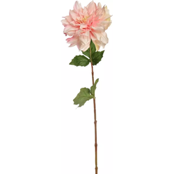 Dahliasteel l60 cm roze kunstbloem zijde nepbloem