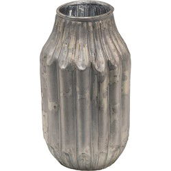 Clayre & Eef Vaas Grijs Glas