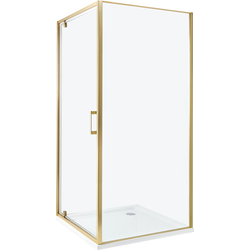 Beliani DARLI - Douchecabine-Transparant-Veiligheidsglas