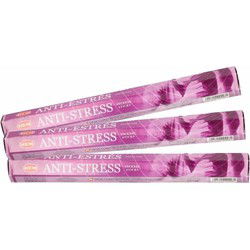 Hem Wierook stokjes - Anti Stress - 3x pakje met 20 stokjes - Wierookstokjes
