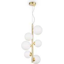 Maytoni - Hanglamp Dallas - Goud - Ø29