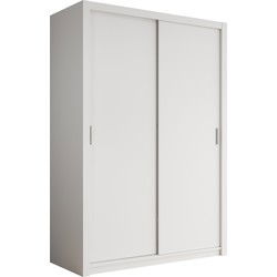 Meubella - Kledingkast Blake - Wit - 150 cm