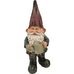 Farmwood Animals Tuinkabouter - rode muts met gieter - 24 cm - Tuinbeelden