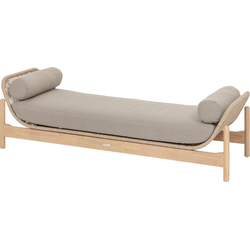 HESPERIDE HIXA Tuinbank - Tuinmeubelen - Loungebank - Loveseat - Waterdicht - Acryl - Aluminium