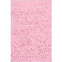 Safavieh Shaggy Indoor Woven Area Rug, Athens Shag Collection, SGA119, in Pink, 183 X 274 cm