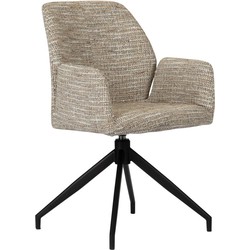 Pole to Pole - Storm rotation chair - Tweed boucle - Coco