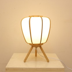 Fine Asianliving Bamboe Tafellamp Handgemaakt - Mila D21.5xH35cm