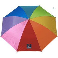 Atosa Design parasol - Multi kleuren - D220 x H200 cm - zomer/strand - 8 vlakken - Parasols