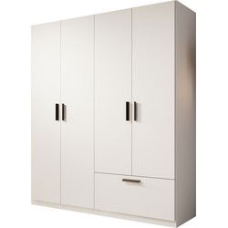 Meubella Kledingkast Lillian - Wit - 180 cm
