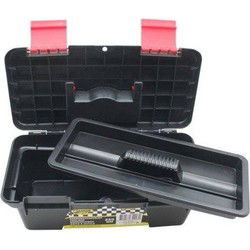Benson Mini gereedschapskist - kunststof - 10 x 25 x 10 cm - Gereedschap opbergkisten