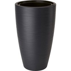 Form Plastic Plantenpot - kunststof - antraciet - 30 x 48 cm - Plantenpotten