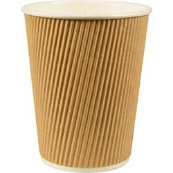 Kartonnen koffiebekers/drinkbekers - 250x stuks - 200ml - Bekers