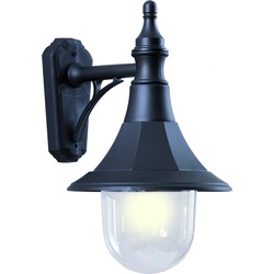 Coastal wandlamp hangend - zwart