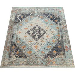 Binnen en Buitenkleed Artalli - Turquoise - 80x150 cm