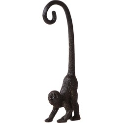 Kolibri Home | Ornament - Decoratie beeld Monkey long tail - Black