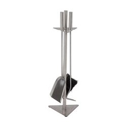 Haardset Katla Inox 3-delig