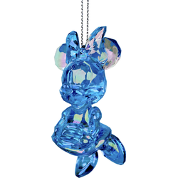 Ornament acryl minnie l8cm blauw