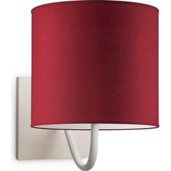 wandlamp beach bling Ø 20 cm - rood