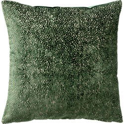 Dutch Decor SENNE - Sierkussen 45x45 cm - Mountain View - donkergroen - Dutch Decor