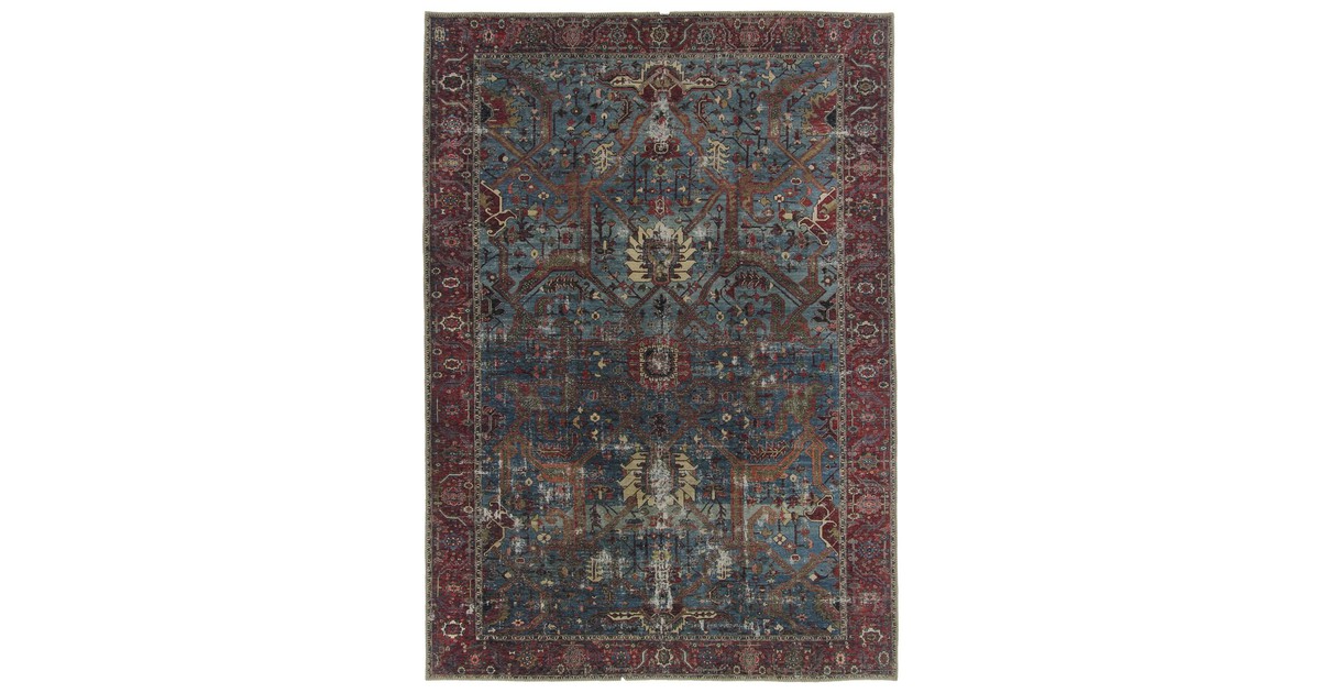 Brinker Carpets - Festival Sari Original Vloerkleed - 160x230 cm - Rechthoekig - Laagpolig, Vintage Tapijt - Retro - Meerkleurig