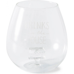 Rivièra Maison Drinks On The House Glass - Set van 4