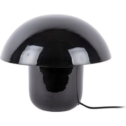 Tafellamp Fat Mushroom - Zwart - 29x29x25cm