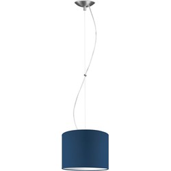 hanglamp basic deluxe bling Ø 25 cm - blauw