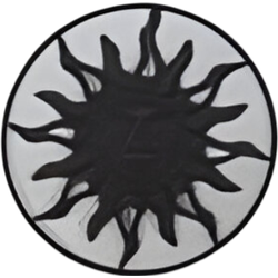 Wanddeco ijzer zon 39 cm