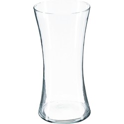 Atmosphera bloemenvaas Taps model - transparant - glas - H30 x D14 cm - Vazen