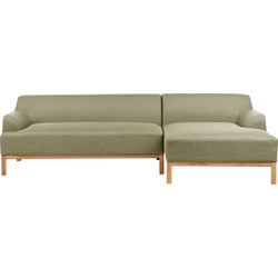 Beliani SOSJO - Hoekbank-Groen-Polyester